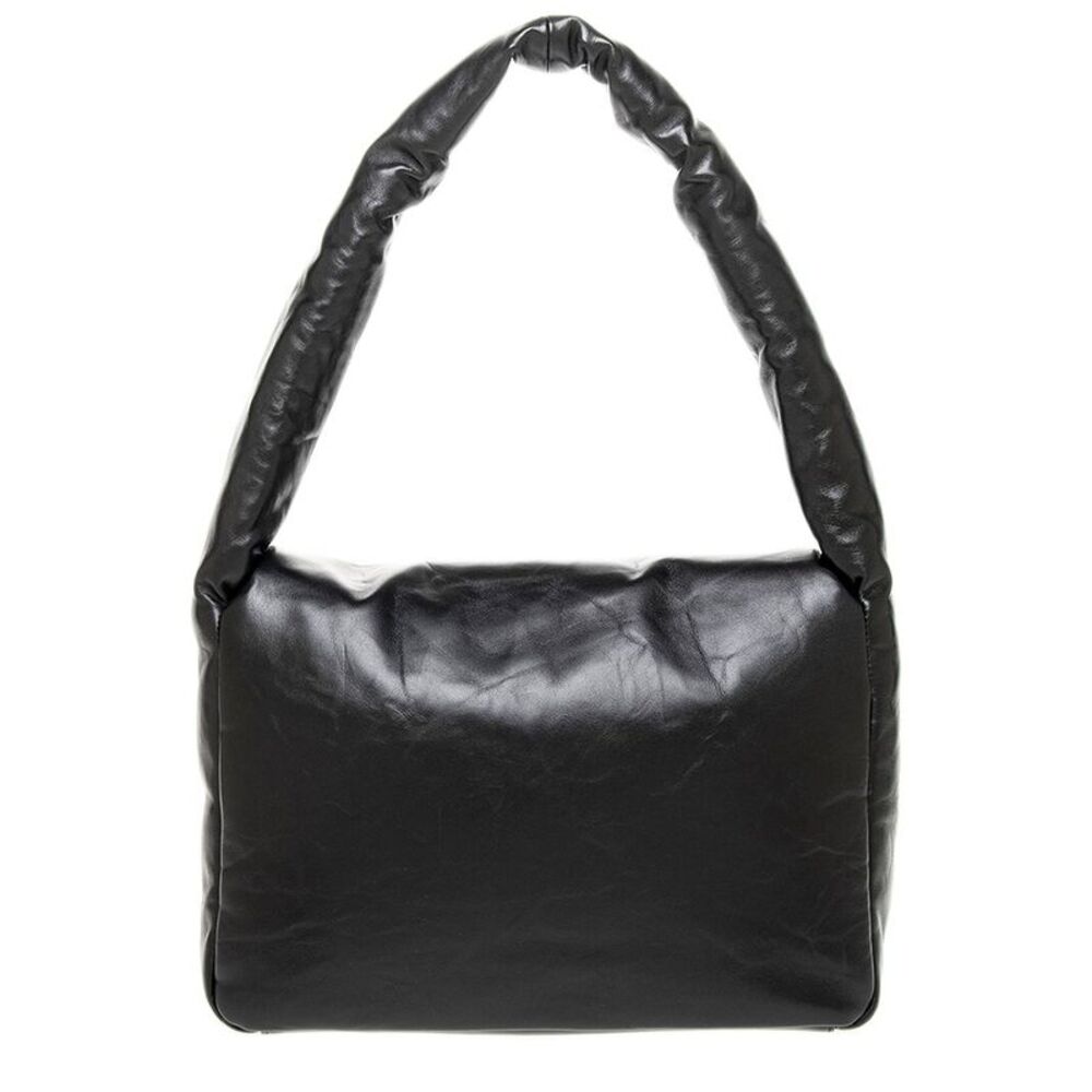Balenciaga Monaco Small Leather Shoulder Bag, Black - Picture 2 of 4